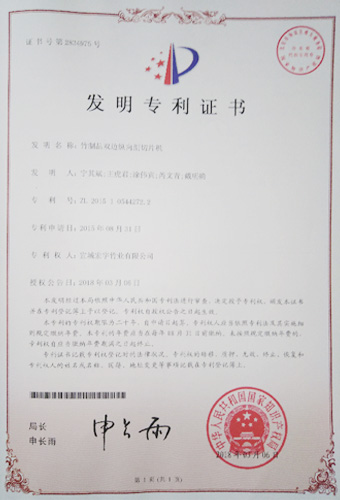 公司專利證書(shū)